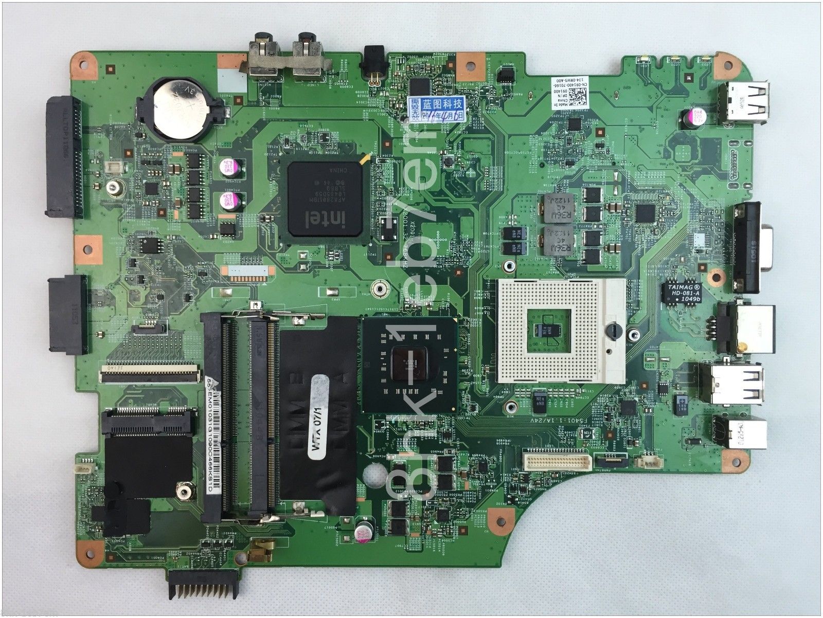 FOR DELL N5030 15R Intel GM45 Motherboard 091400 CN-091400 48.4E